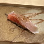鮨 銀座おのでら - 金目鯛　昆布締め