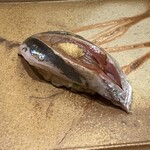 鮨 銀座おのでら - 島根　ドンチッチ鯵