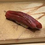 鮨 銀座おのでら - 宮城女川 183kg 赤身　漬け