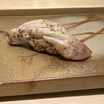 鮨 銀座おのでら - 北寄貝　炙り