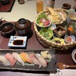 海鮮処松月亭 - 華かご握り寿司御膳