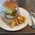 Albatross - 料理写真:ジャパンバーガー990円