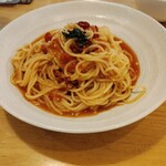 和ぱすた ぽぽらまーま - 料理写真:レッドペペロンチーノ