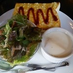 カフェ サルーテ - エッグトースト＆サラダモーニング