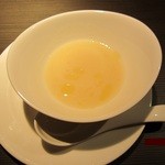 熊野倶楽部 - 新玉葱と新ジャガのスープ