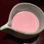 Takasago Saryou - 紅芯大根のクリームスープ