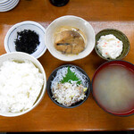 363221930 - さばみそ煮･あじなめろう定食(ハーフ＆ハーフ)…1,700円
