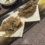 琉球番菜 - もずくの天ぷら