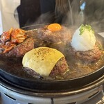 三ツ星監修黒毛和牛ハンバーグ もぐら - 