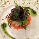 オー グー ドゥ ジュール - メリメロサラダ 日光サーモン