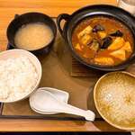 やよい軒 - 料理写真:四川風麻婆茄子豆腐定食