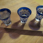 粟 - 大和の利き酒セット　800円