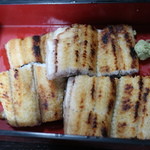 うなぎ 直来 - 白焼き全景