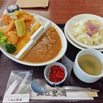 かざ車 - 料理写真:相俣ダムカレー@1400円