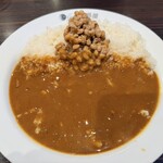 CoCo壱番屋 - 料理写真:納豆カレー、チーズ