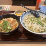 うちだ屋 - 料理写真:かけランチ定食。唐揚げ無し