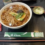味奈登庵 - 料理写真:上かけ蕎麦(大盛り) 640円