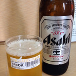 定食 あじ亭 - ビール大！食洗機オッケーよ