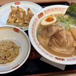 餃子の王将 - 料理写真:餃子の王将ラーメンセット
