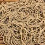 Sobakiri Tokiwa - Close-up of Soba Noodles