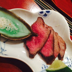 さ行 - 牛タン山椒焼き・ボリビア塩で