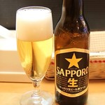 カレーハウス・キッチン - サッポロビール小瓶