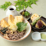 冷やし鶏天 ぶっかけそば