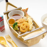 おこさま天ぷらセット ごはん
