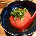 かこも - 桃太郎トマトのおひたし
