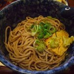 そば処 きすい - 定食についてる蕎麦です。