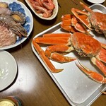 生簀の甲羅 - 本ずわい蟹