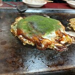 お好み焼 風月 - 豚玉(チーズダブル)