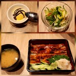 京橋 鮨 小料理 甲斐路 - 穴子重セット　1300円