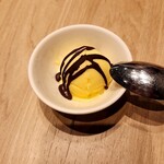 京橋 鮨 小料理 甲斐路 - セットのデザート