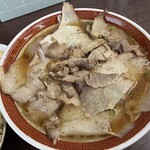 上海総本店 - 「ワンタンチャウシュウメン」（1,150圓）
「めし小」（120圓）。
