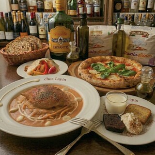 コース一覧 : トラットリア シェ ラパン （Trattoria chez Lapin