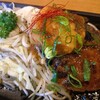 ブロッコリ - 揚げなすと和風おろしのハンバーグ
