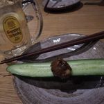 ハイボールとお通し