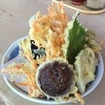本手打ちうどん庄司 - 野菜天ぷら