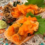 回転寿司 函館まるかつ水産 - 料理写真:天然赤ほや税込600円