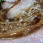 らぁめん 生姜は文化。 - 背脂醤油らぁめん