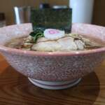 らぁめん 生姜は文化。 - 背脂醤油らぁめん