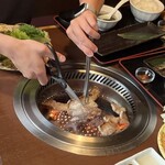 テーブルオーダーバイキング 焼肉 王道 - 