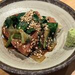 京都スタンド きよきよ - 本マグロ胡麻醤油 500円