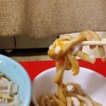 学 - （2015年3月再々訪）温玉に付けて、いただく！旨い~♪