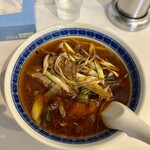 あさ利 - ネギラーメンの5辛 1200円。