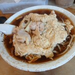 手打生そば 藤 - 料理写真:箸で持ち上げて写真撮れないわ