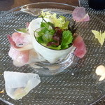 Rugo-Shu Seki - お味も見た目も春らしい冷前菜15.3