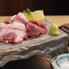 純国産馬刺しと朝引き鶏 にほんいち