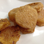 みょうが屋 - 大根唐揚げ 大根は牛すじ煮込みで煮込まれたもの  うまいです